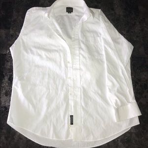 Jos A Bank Fresh White Button-Down